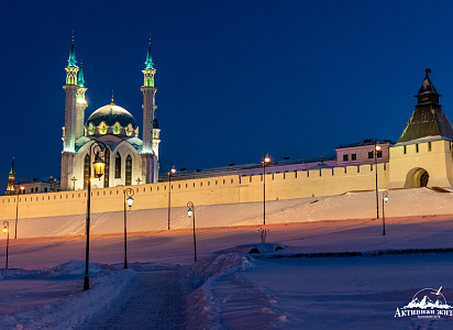 Тур на Новый год в Казани. Татарская деревня Татар Авылы. Банкет!