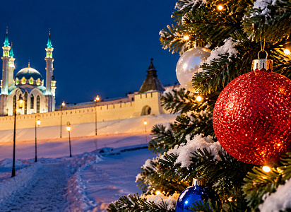 Тур на Новый год в Казань. Татарская деревня Татар Авылы. Банкет!