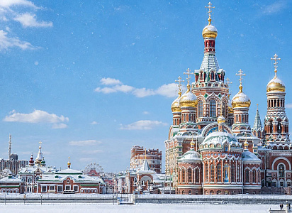 Казань + свободный день или Свияжск и Раифский монастырь + Йошкар-Ола. 5 дней